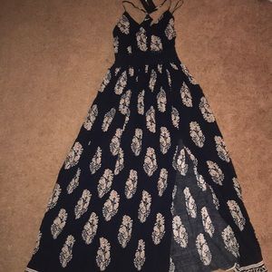 BRAND NEW * Holy Slit Maxi Dress from FASHION NOVA